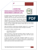 Introduction To Saudi Pak Industrial