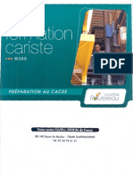 Formation Cariste - Préparation Au Caces