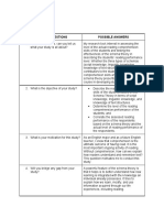 Q & A Cheat Sheet