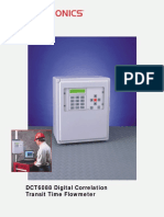 DCT6088 Digital Correlation Transit Time Flowmeter