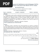 Evaluation de La Performance de L'audit Interne Au Sein de L'entreprise NAFTAL