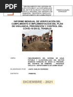 Informe Mensual de Saneamiento