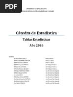 Tablas Estadisticas