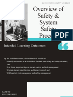 Overview of Safety & System Safety Process2