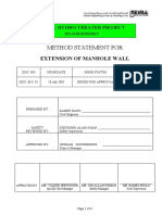 MS 91for Extension of Manhole Wall