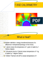 Chapter 14 Heat Calorimetry