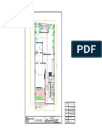 Open Terrace: First Floor Plan Sanitary Drawing