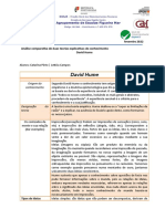 Hume - Esquema Interpretativo