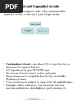 Combinational and Sequential Circuits