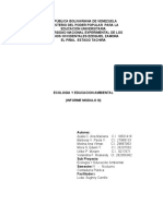 Informe Modulo III Ecologia