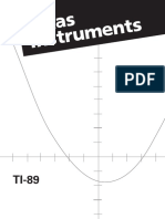 TI-89 Guide Book