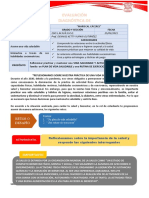 Evaluación Diagnóstica 2do