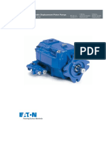 Vickers Product Line: Eaton PVH Variable Displacement Piston Pumps