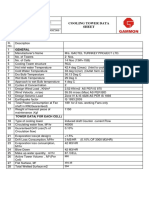 Cooling Tower Data Sheet REV-00