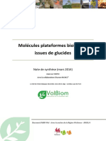 ValBiom Molecules Plateformes Biobasees 2014