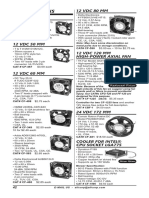 DC Fans: 12 VDC 80 MM 12 VDC 40MM
