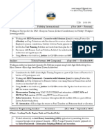 Sumit Nangia: Employment (7.8 Years)