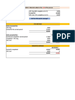 PROBLEM 1: Materials Added at The of The Process