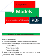 Introduction of IR Models