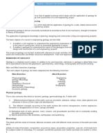 Scope of Geology in Civil Engineering: Module 1 Geology For Engineers