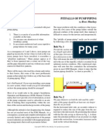 Pitfalls of Pump Piping