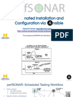 pSUW2019-Provisioning perfSONAR With Ansible - June 6