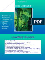 Stalagmites and Stalactites Are Composed of Ionic Compounds Calcium Carbonate and Magnesium Carbonate