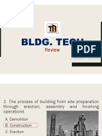 Bld. Tech. Presentation Review