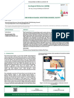 Petroleum System of Shou Shan Basin Western Desert Egypt