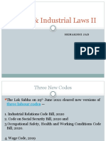 Labour & Industrial Laws II: Hemakshi Jad