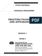 Drafting Pleadings Appearances 22112022