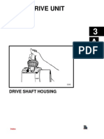 Sterndrive Unit: Drive Shaft Housing