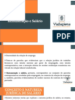 Aula 02 - Remuneração e Salário Direito Do Trabalho LL