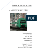 Trabalho Sobre o Transporte Ferroviário Maio2011