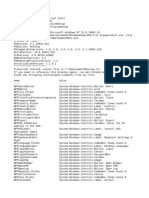 Deployment Menu Log