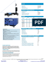 18 KW Kohler Generator k22 IV