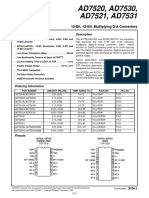 AD7520 Intersil 1997