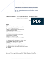 O Direito Fundamental À Objeção de Consciência Na "Sociedade de Risco" - Abrir A Caixa de Pandora