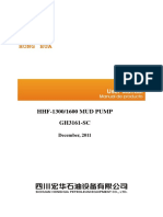 HHF-1300-1600 Mud Pump User Manual