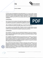 Afcoop - Reglamento de Control y Fiscalizacion de Cooperativas