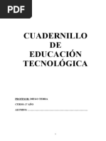 Cuadernillo de Ed. Tecnologica