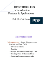 Microcontrollers An Introduction Features & Applications