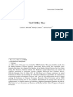 The CEO Pay Slice: Last Revised: October 2009