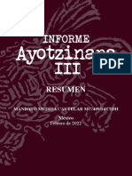 Informe Ayotzinapa III GIEI Resumen Febrero de 2022