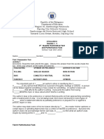 Summative Test Grade 8 Module 1 and 2 3rd Quarter