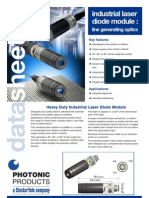 Photonic Products Industrial Laser Modules