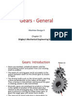 Gears - General: Shigley's Mechanical Engineering Design