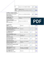 HP Vendor List