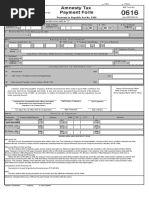 Amnesty Tax Payment Form: Kawanihan NG Rentas Internas