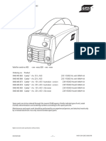 Spare Parts List: Arc 151i, Arc 201i